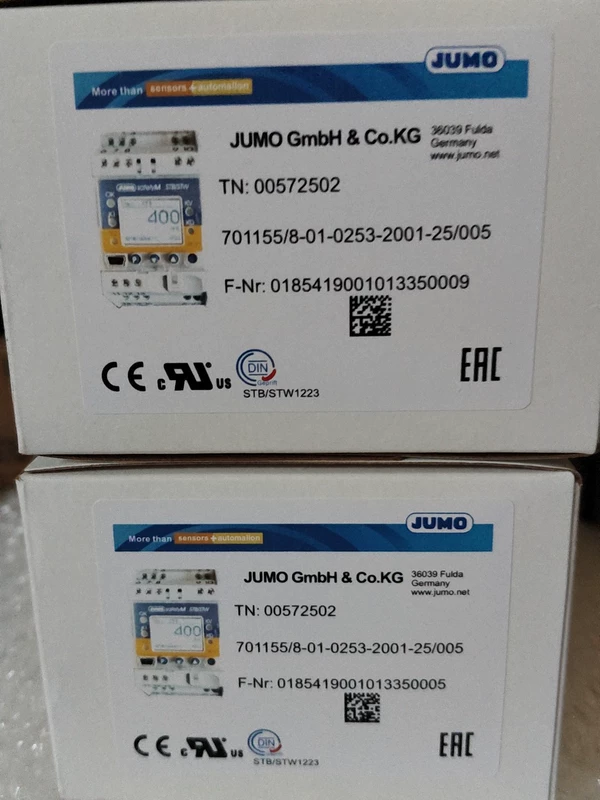 PID Temperature Controller JUMO 701155/8-01-0253-2001-25/005 1 PID Temperature Controller JUMO 701155/8-01-0253-2001-25/005