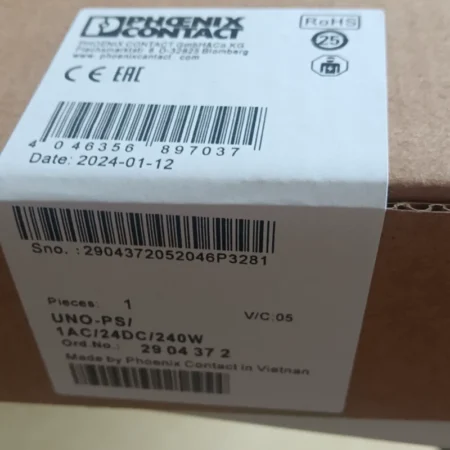 Power Supply Phoenix Contact UNO-PS/1AC/24DC/240W 2904372