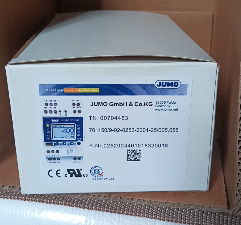 Process Heating JUMO 701150/9-02-0253-2001-25/005,058 1 Process Heating JUMO 701150/9-02-0253-2001-25/005,058