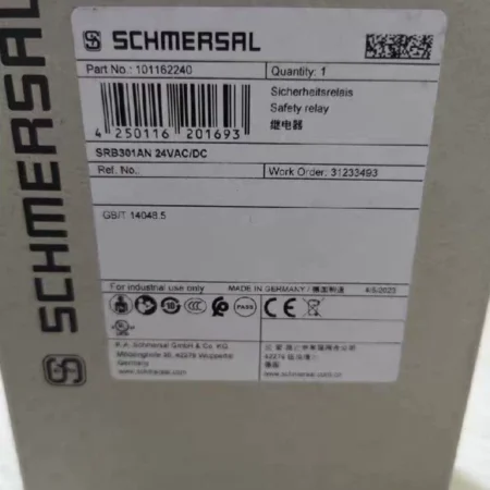 Schmersal SRB301AN-24VAC/DC 101162240 Safety Relay