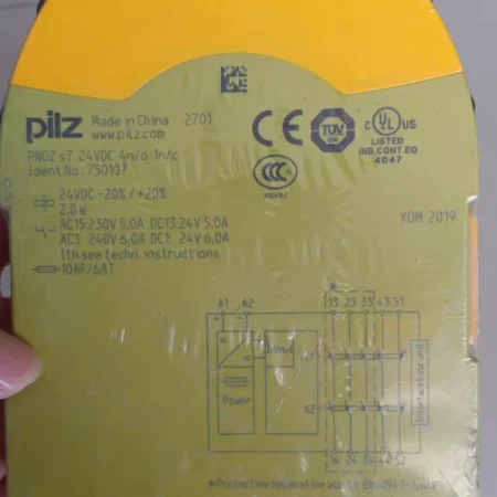 Packaging Safety PILZ S7 750107 Relay for Machines