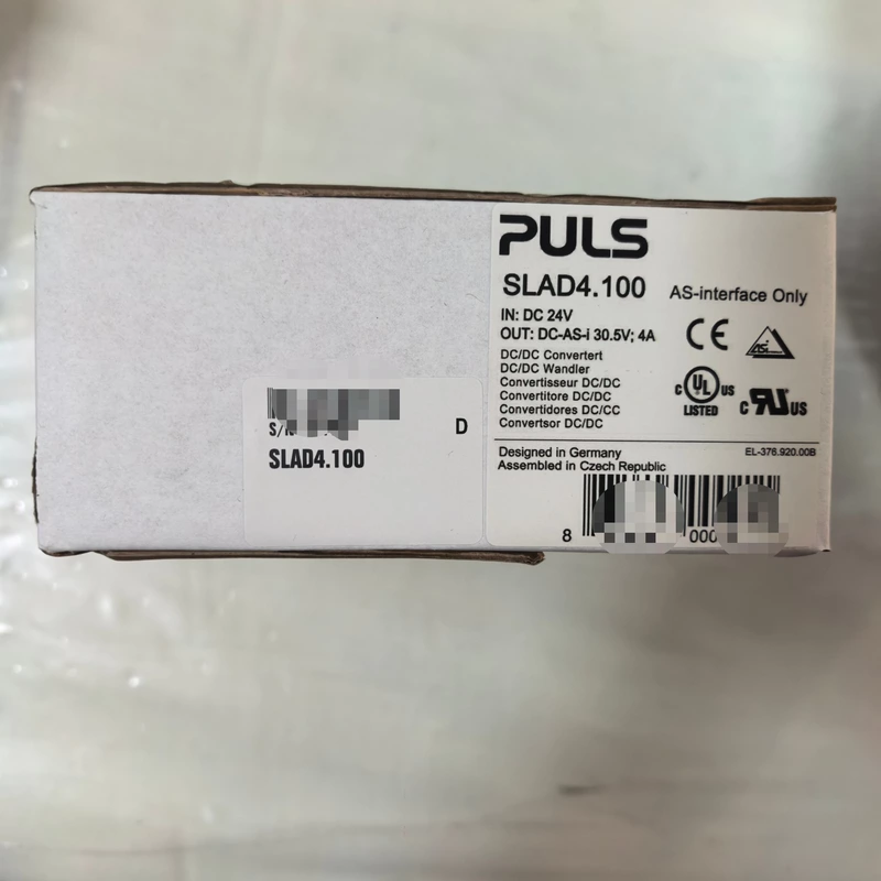PULS SLAD4.100 for Factory Automation Control Panels 1 PULS SLAD4.100 for Factory Automation Control Panels