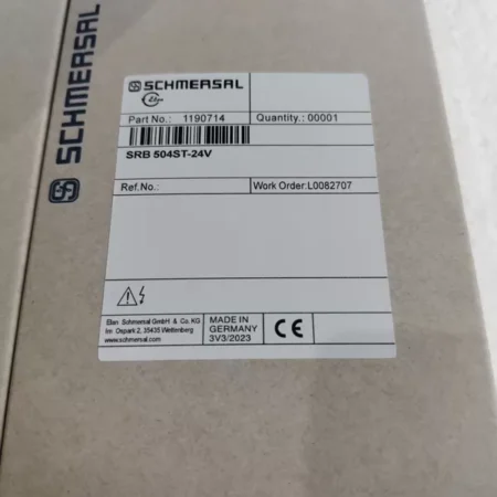 SCHMERSAL SRB 504ST-24V 1190714 Safety Relay Module