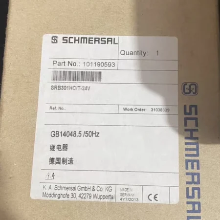 Safety Relay Module SCHMERSAL SRB301HC/T-24V 101190593
