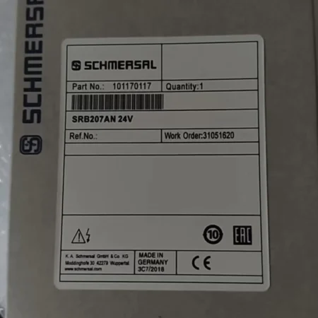 SCHMERSAL SRB 207AN 101170117 Safety Relay Module