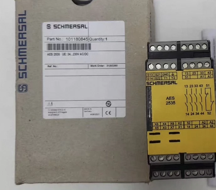 Machine Guarding SCHMERSAL AES2535 101180845 Safety Relay 1 Machine Guarding SCHMERSAL AES2535 101180845 Safety Relay