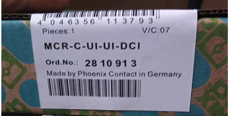 Process Control Phoenix Contact MCR-C-UI-UI-DCI 2810913 1 Process Control Phoenix Contact MCR-C-UI-UI-DCI 2810913