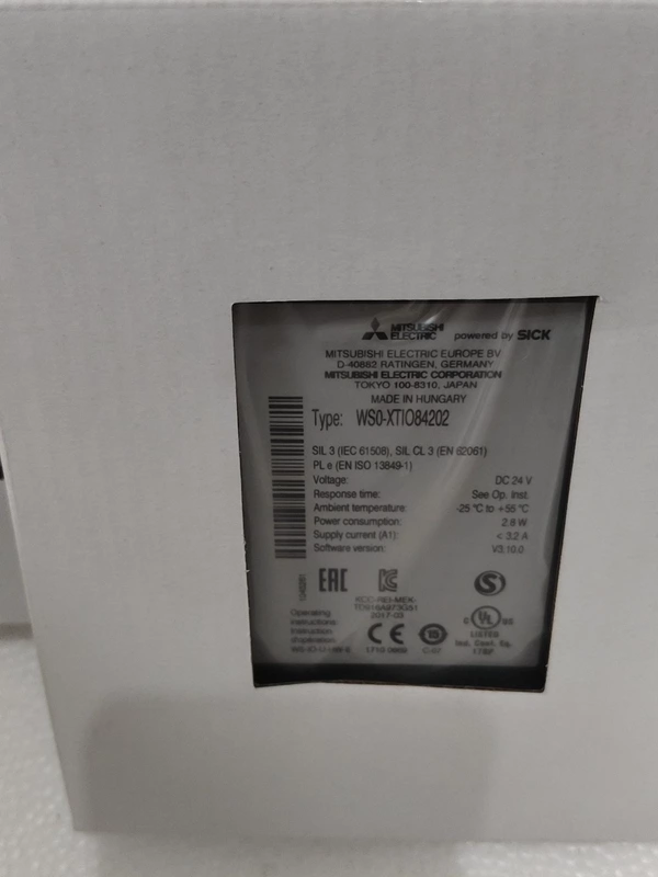 Safety Controller Module Mitsubishi WS0-CPU130202 Unit 2 Safety Controller Module Mitsubishi WS0-CPU130202 Unit - Image 2