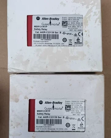 Packaging Line Safety Relay Allen-Bradley 440R-C23139