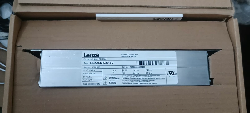 Industrial Automation Lenze E84AZESR2224SD RFI Filter 3 Industrial Automation Lenze E84AZESR2224SD RFI Filter - Image 3