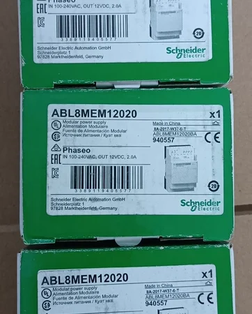 DIN Rail Power Supply Schneider ABL8MEM12020 12V DC