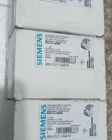 Motor Protector Siemens 3RV1121-1AA10 for Reliable Control