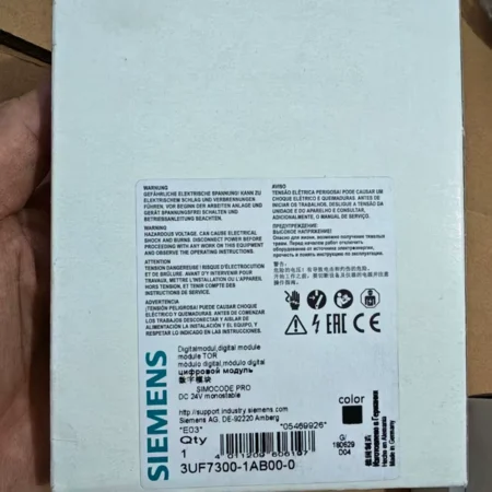 Motor Control SIEMENS 3UF7300-1AB00-0 Digital Module