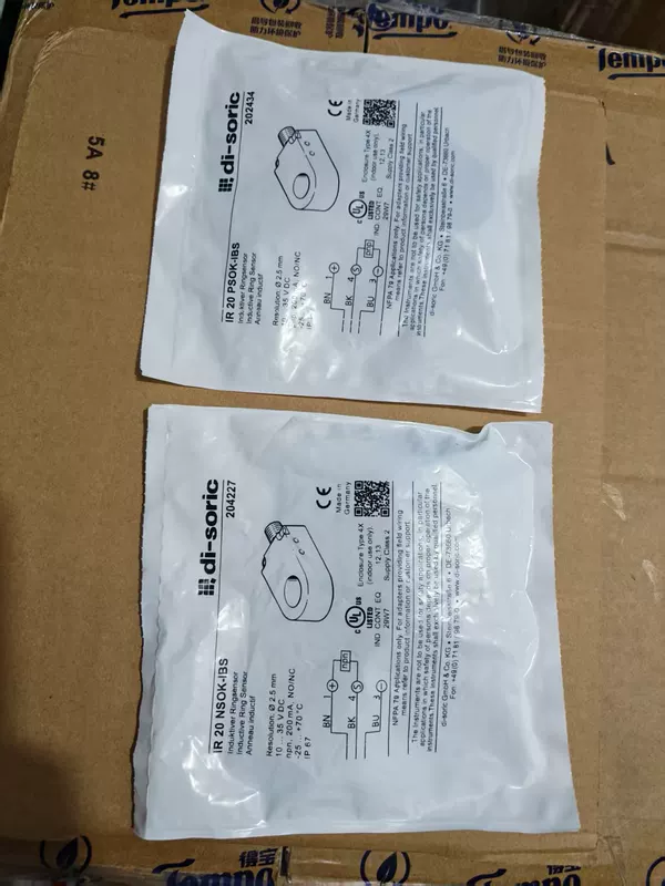 Ring Sensor di-soric IR 20 PSOK-IBS for Reliable Sensing 1 Ring Sensor di-soric IR 20 PSOK-IBS for Reliable Sensing