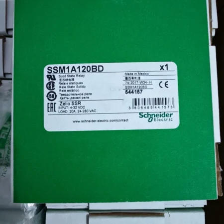 Schneider SSM1A120BD SSR for Machine Control Panels