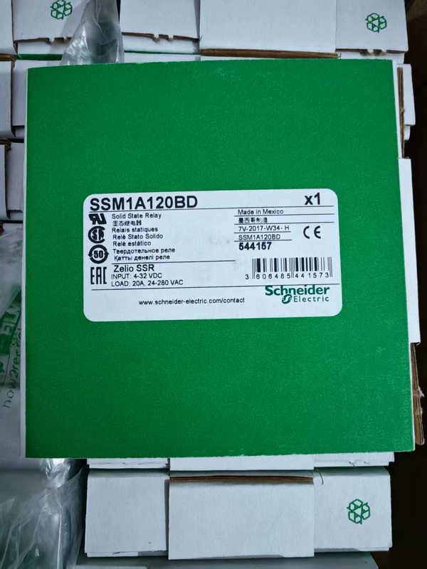 Schneider SSM1A120BD SSR for Machine Control Panels 1 Schneider SSM1A120BD SSR for Machine Control Panels