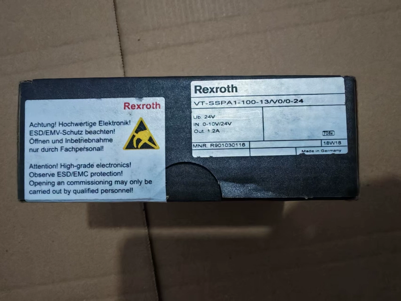 Amplifier REXROTH VT-SSPA1-100-13/VO/O-24 R901030116 1 Amplifier REXROTH VT-SSPA1-100-13/VO/O-24 R901030116