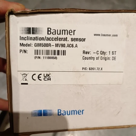Baumer GIM500R-MV90.AC6.A 11180858 Tilt Sensor Industrial