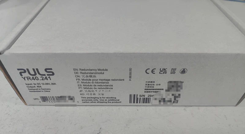 PULS YR40.241 Power Supply for Industrial Automation 1 PULS YR40.241 Power Supply for Industrial Automation