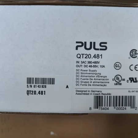 Machine Automation Power Solution PULS QT20.481 24V 480W