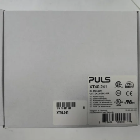 Switching Power Supply PULS XT40.241 for Industrial Control