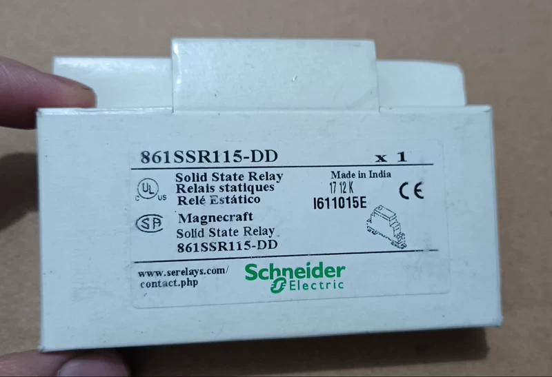 Schneider 861SSR115-DD Solid State Relay Industrial Control 1 Schneider 861SSR115-DD Solid State Relay Industrial Control