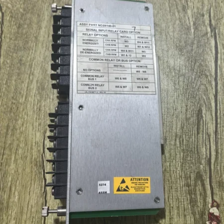 Bently Nevada 84140-01 Relay Board for Vibration Monitoring
