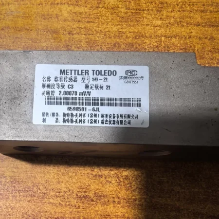 METTLER TOLEDO SB-2T Load Cell for Industrial Weighing