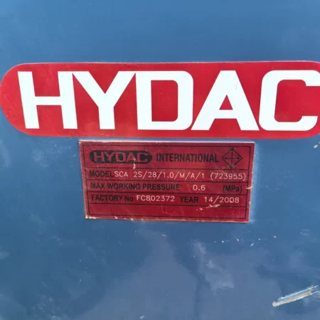 Hydraulic Oil Cooler Radiator HYDAC SCA 2S/28/1.0/M/A/1
