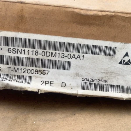 SIEMENS 6SN1118-0DM13-0AA1 Axis Drive Control Card
