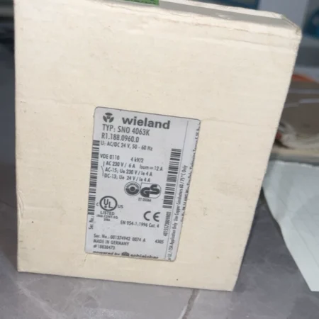 Safety Relay Wieland SND 4063k R1.188.0960.0 Industrial