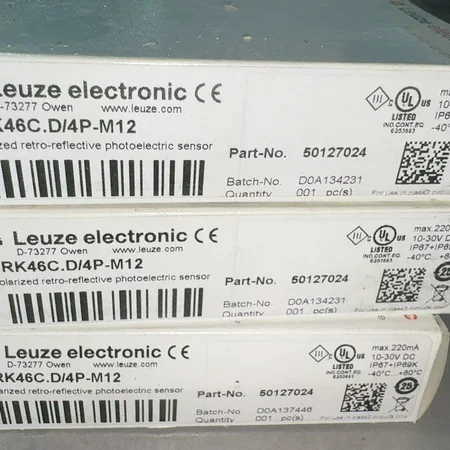 Conveyor Object Detection: Leuze PRK46C/4P-M12 50127024