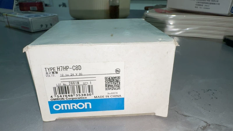 8-Digit Totalizing Counter Omron H7HP-C8D12 12-24VDC 2 8-Digit Totalizing Counter Omron H7HP-C8D12 12-24VDC - Image 2