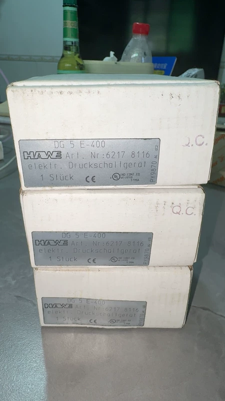 Hawe DG 5 E-400 Pressure Relay for Hydraulic Systems 1 Hawe DG 5 E-400 Pressure Relay for Hydraulic Systems