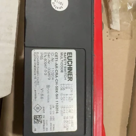 Machine Guarding Euchner CET1-AR-CRA-CH-50X-SH-110204 Switch