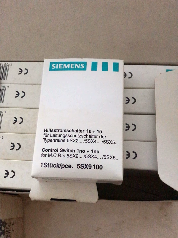 Auxiliary Contact SIEMENS= 5SX9100 for Breaker Status 1 Auxiliary Contact SIEMENS= 5SX9100 for Breaker Status