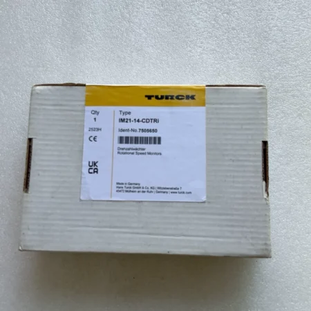 Speed Monitor TURCK IM21-14-CDTRI 7505650 24V DIN Rail