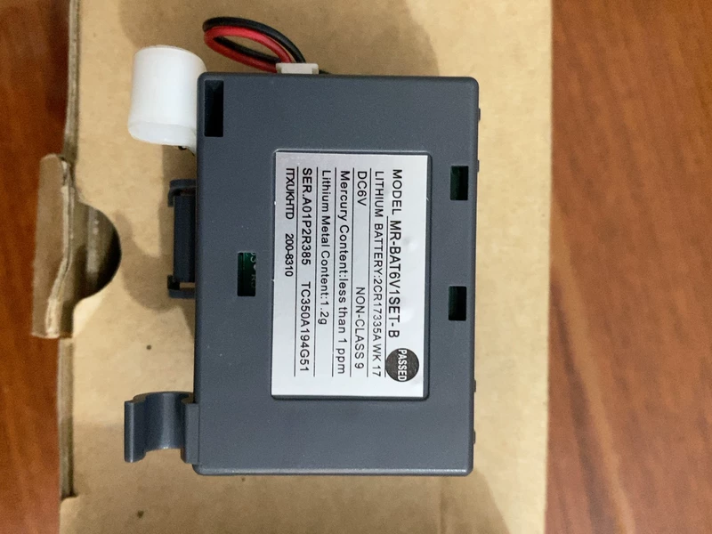 Mitsubishi MR-BAT6V1SET-B Servo Backup Battery for Drives 2 Mitsubishi MR-BAT6V1SET-B Servo Backup Battery for Drives - Image 2