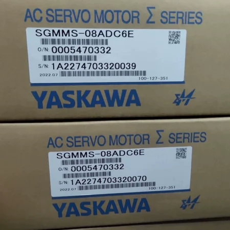YASKAWA SGMMS-08ADC6E Servo Motor 750W Industrial Drive