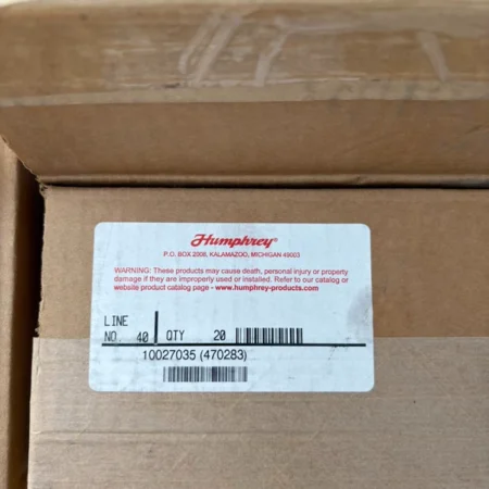 Compact 2-Way Solenoid Valve Humphrey 385 10027035 OEM