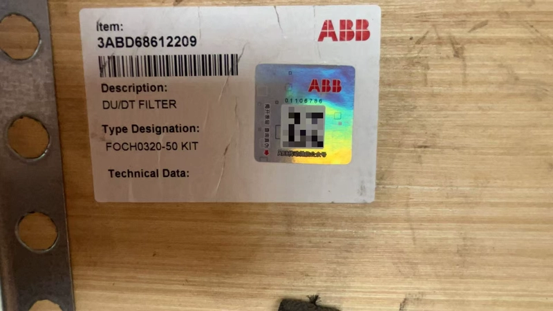 Motor Drive Protection ABB FOCH 0320-50 3ABD68612209 1 Motor Drive Protection ABB FOCH 0320-50 3ABD68612209