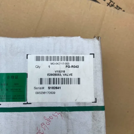 ASCO E290B053 Angle Seat Valve Industrial Fluid Control