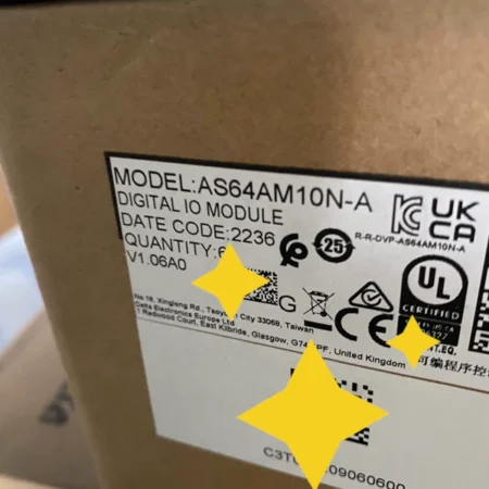 Delta AS64AM10N-A PLC Module - Industrial Automation