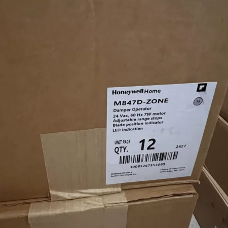 Honeywell M847D-ZONE Damper Actuator for HVAC Systems