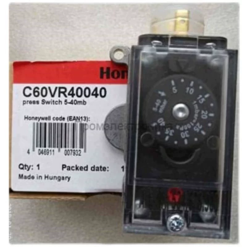 Honeywell C60VR40040 Pressure Switch for HVAC Systems 3 Honeywell C60VR40040 Pressure Switch for HVAC Systems - Image 3