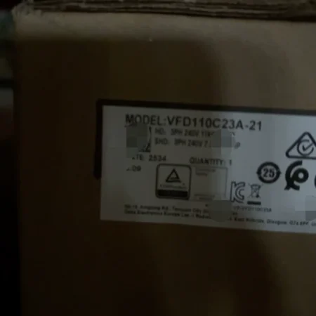 Industrial Variable Frequency Drive Delta VFD110C23A-21