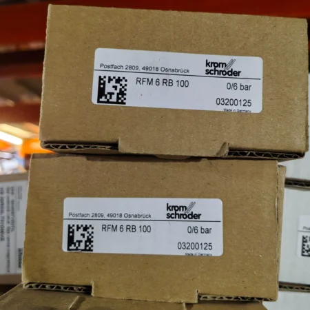 Gas Pressure Monitoring Kromschroder RFM 6 RB 100 Gauge