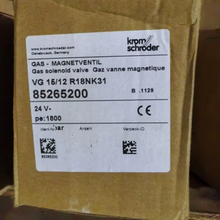 Kromschroder VG 15/12 R18NK31  85265200 Gas Solenoid Valve