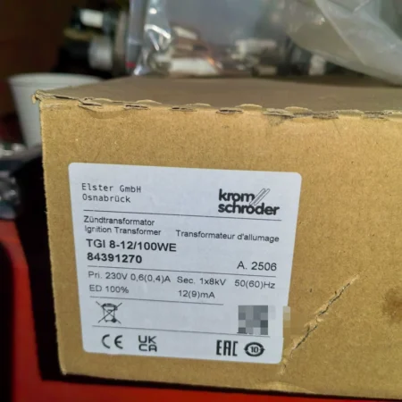 Boiler Burner Ignition Kromschroder TGI 8-12/100WE  84391270