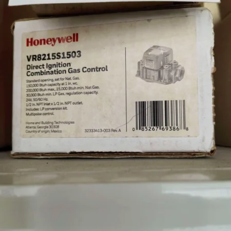 Gas Control Valve Honeywell VR8215S1503 for Heating